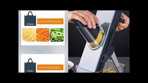 Kitchen Gadgets | Mandoline Multi-slicer Vegetable Cutter