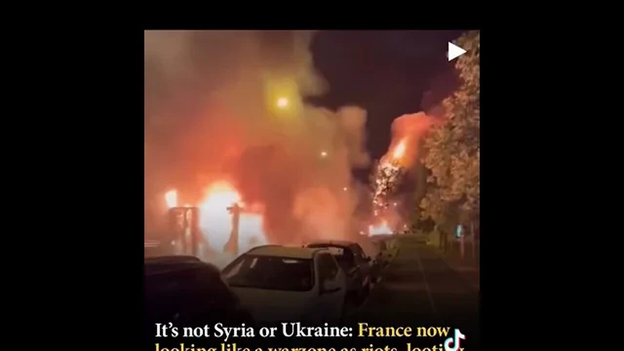 France Looks Like A Warzone