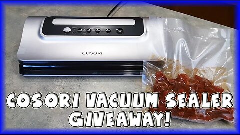 *GIVEAWAY* Cosori Vacuum Sealer 🎁