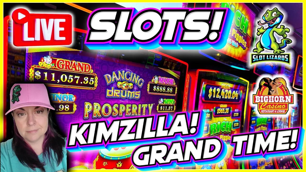 🔴 LIVE SLOTS! J'S LOW ROLLIN' GRAND JACKPOT TIME! Episode 55! Bighorn Casino