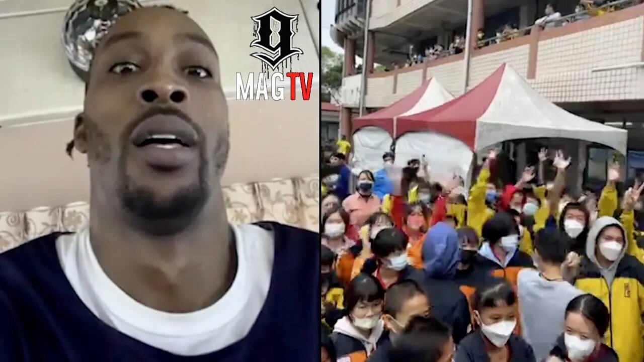 Dwight Howard Shocked At Fans Treating Him Like Michael Jackson In Taiwan! 😱