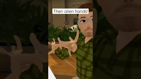 Then immersed alien hands