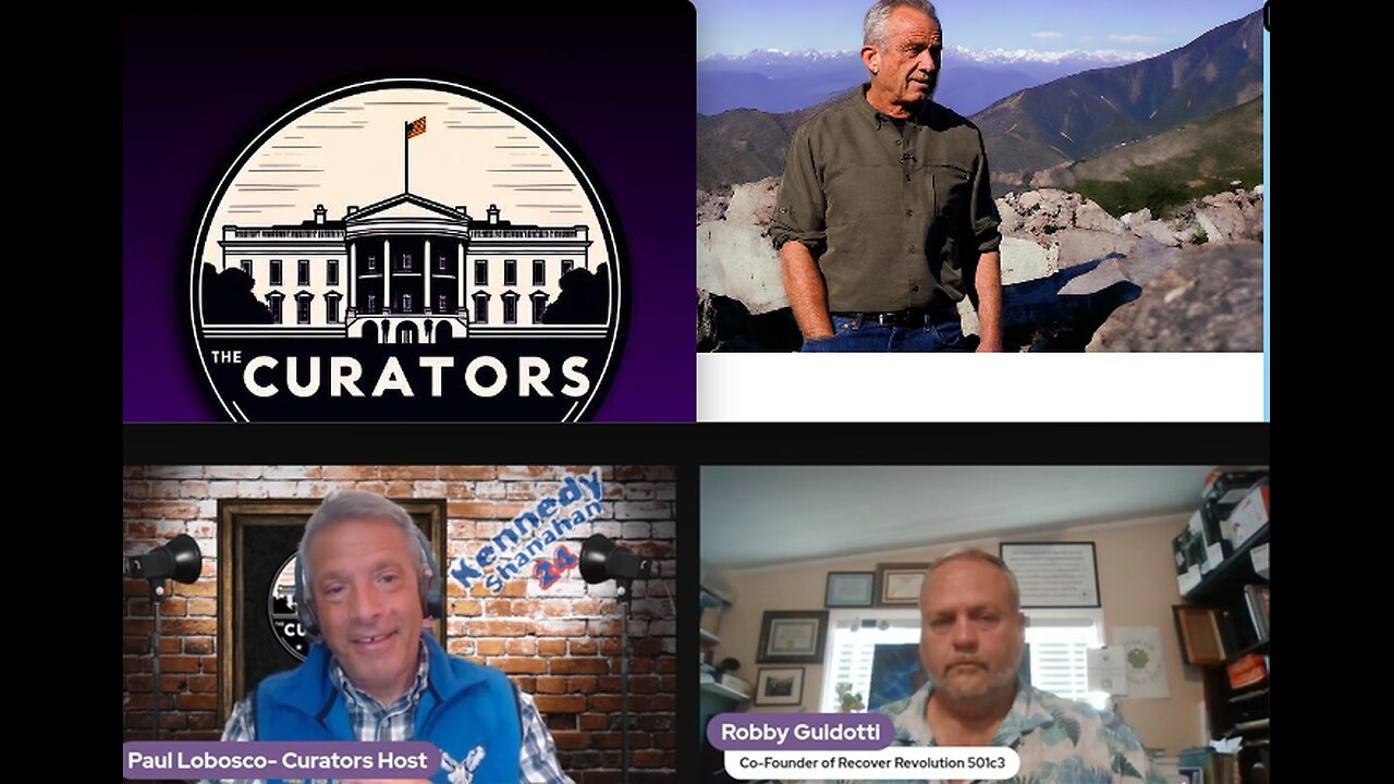 The Curators with Robby and Recover Revolution