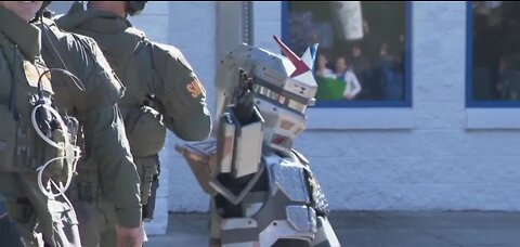 Florida boy becomes robot superhero