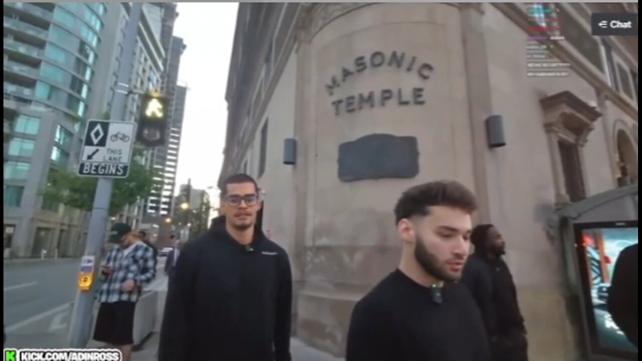 Adin Ross & Sneako Visiting Maisonic Temple in Toronto Canada (REACTION)