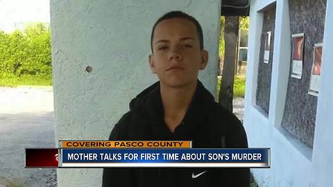 Mother of murdered 14-year-old Port Richey boy looking for answers