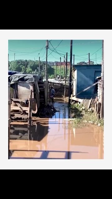 South Africa, floods have killed hundreds of people.