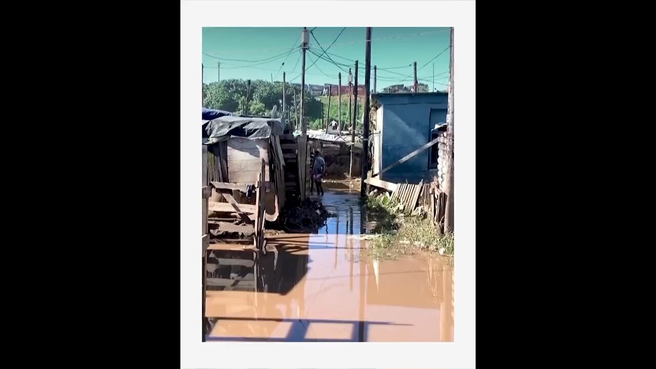 South Africa, floods have killed hundreds of people.