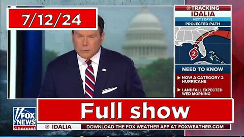 Special Report with Bret Baier 7/12/24 Full End Show | Fox Breaking News July 12 2024