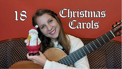 18 Christmas Carols for guitar solo