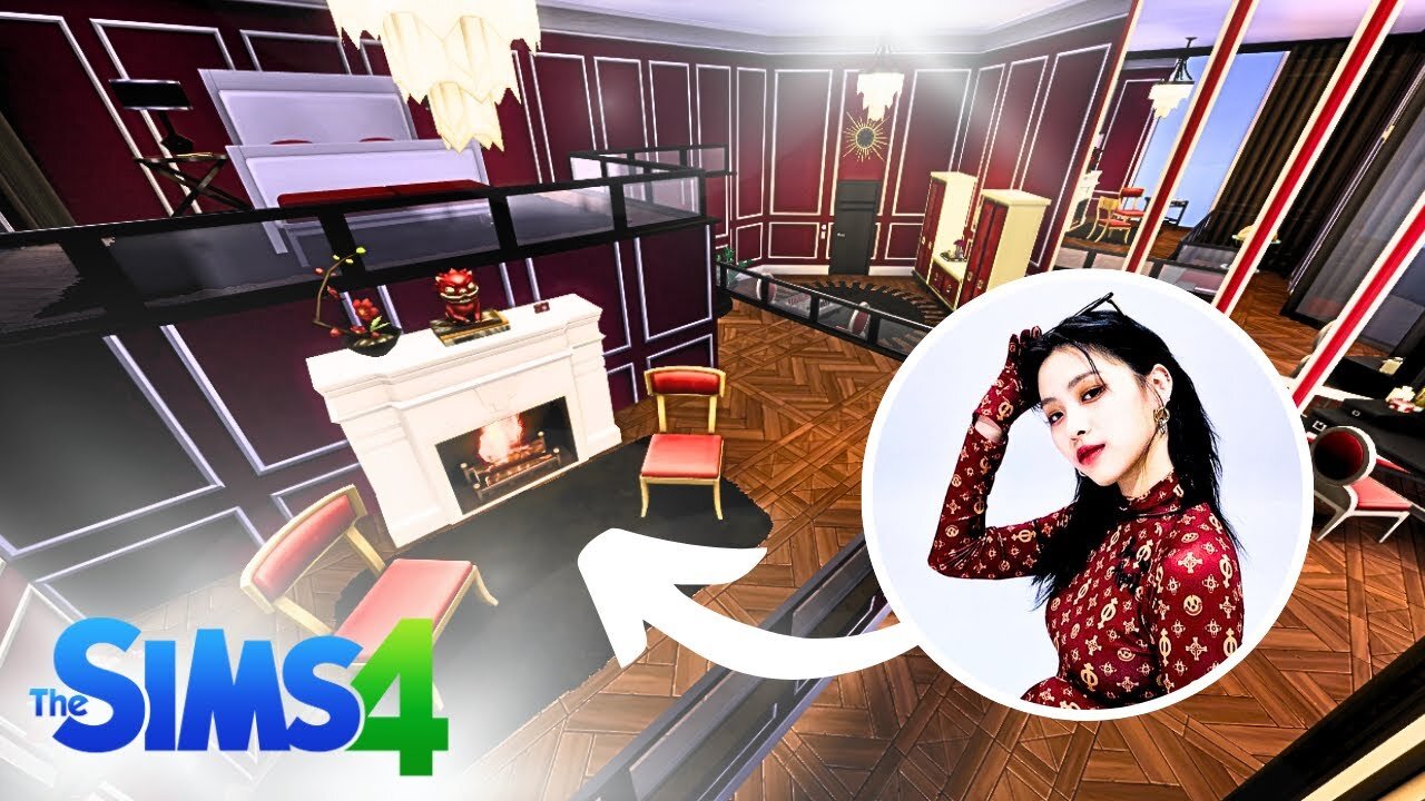 (ITZY) RYUJIN inspired The Sims 4 Speed Build - part 4