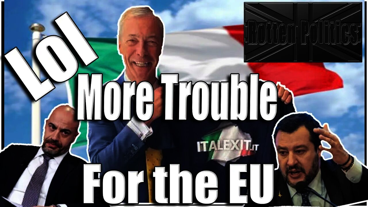 ITALEXIT a very real possibility, Go on italy we have got faith in you lol