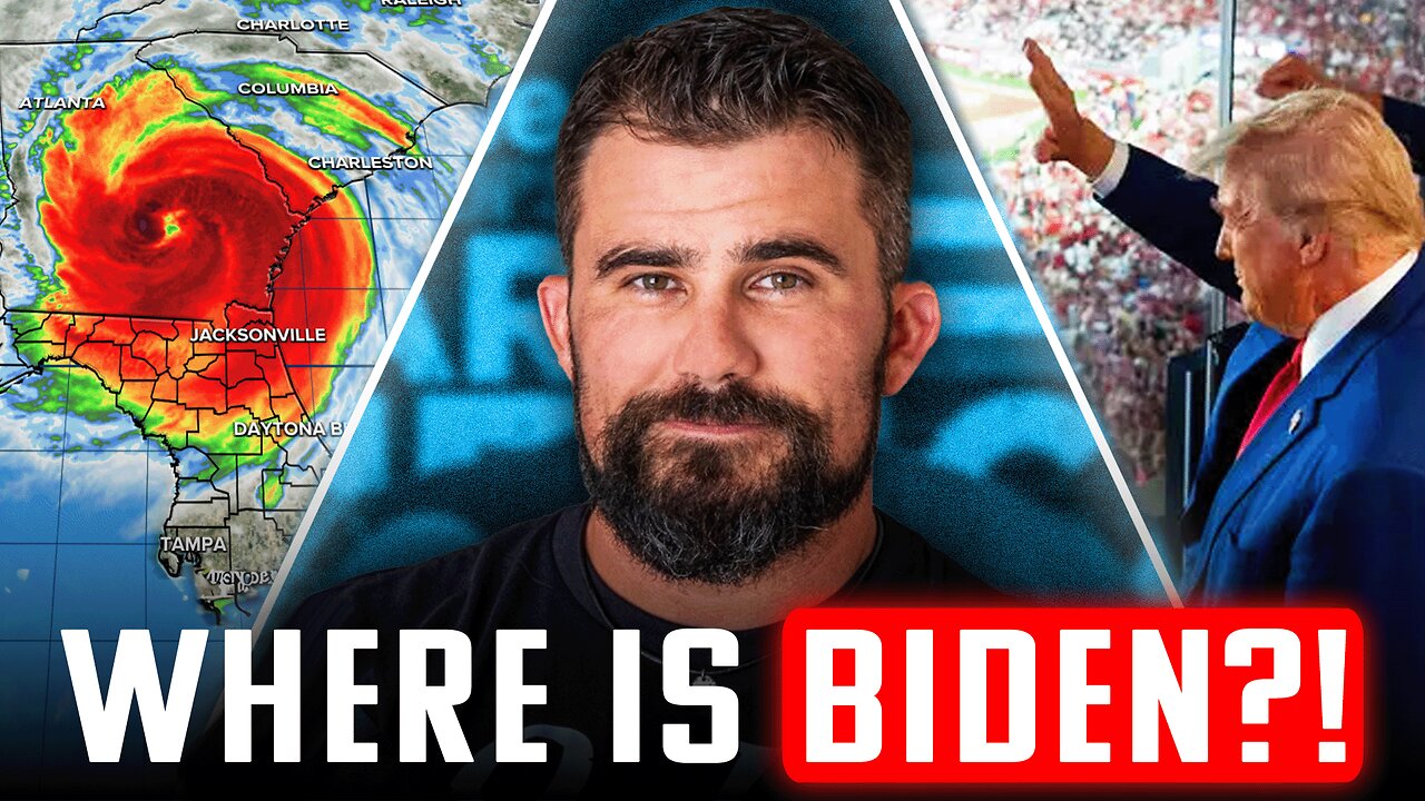 Hurricane Helene DESTROYED Small Towns! WHERE’S BIDEN?! + Bama ERUPTS As Trump Shows Up To Game!!