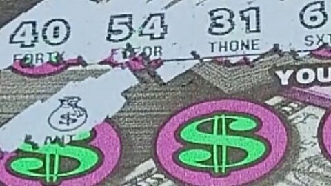 GOOD WIN on $20 Scratch Off Lottery Ticket!