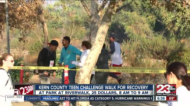 Kern County Teen Challenge Walk for Recovery