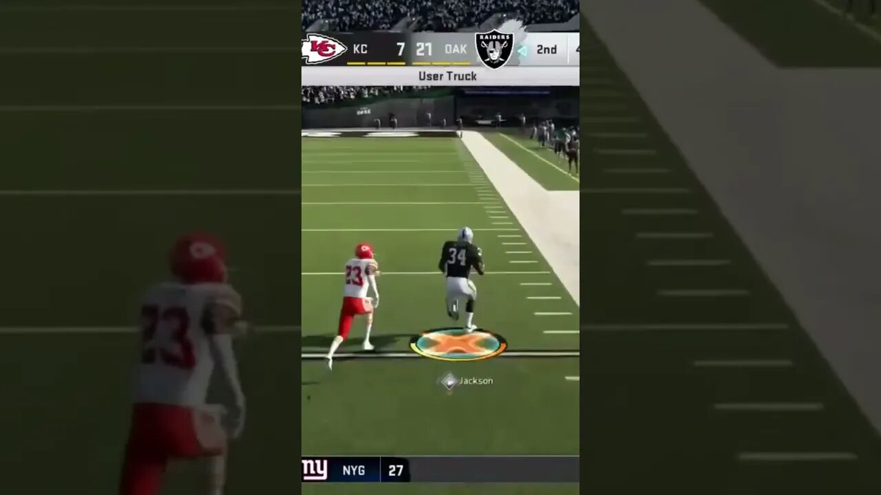 Bo Jackson BROKE Madden!! #bojackson #madden #drw15