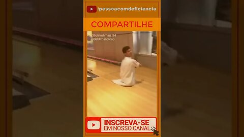 Vamos ver se o youtube vai mostrar este vídeo sobre Pessoa com deficiência