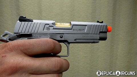 EMG SAI 2011 DS 4.3 CO2 Blowback Airsoft Pistol Field Test Review