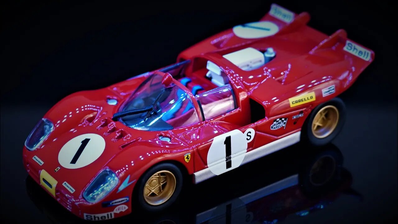 Ferrari 512S "6h Brands Hatch" - Bburago 1/43 - 2 MINUTES REVIEW