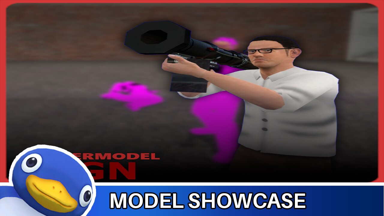 Angry Video Game Nerd (GMOD Model Showcase)