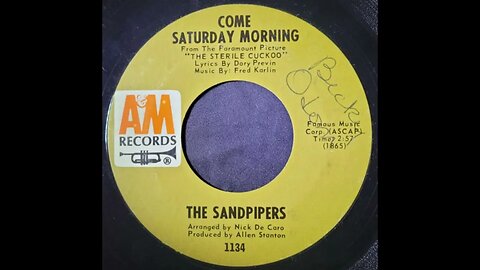 The Sandpipers - Come Saturday Morning