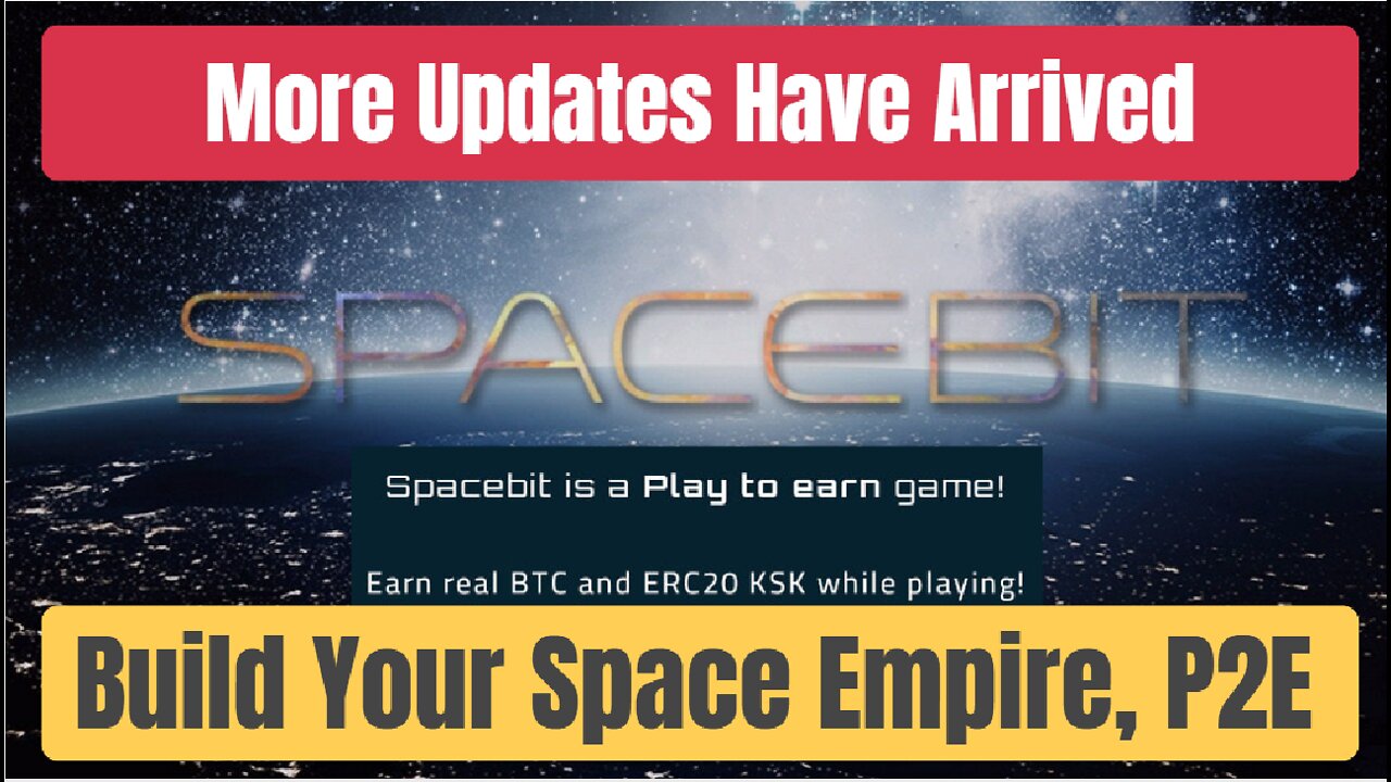 Spacebit Crypto Mining Game , More Updates Have Arrived , Earn Free Crypto .