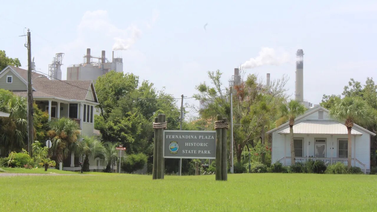 Fernandina Plaza Historic State Park & Pippi Longstocking House #pippilongstocking