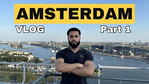 Vlog: CRAZY Summer Trip To Amsterdam! (Part 1, 2024)