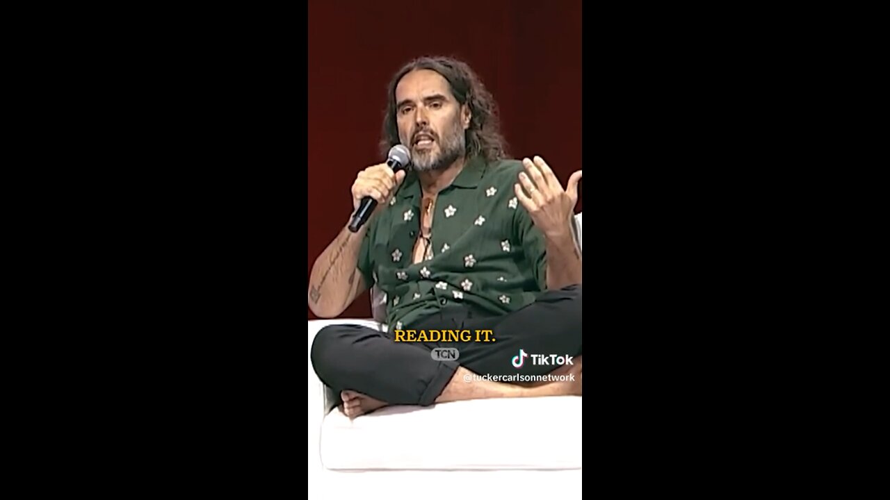 RUSSEL BRAND - CHRIST CHOOSES US