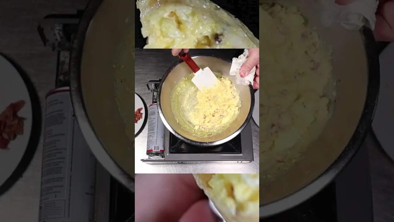 Bacon, Egg, and Cheese BREAKFAST BURRITO | Carnivore Recipes | Cheese Tortilla
