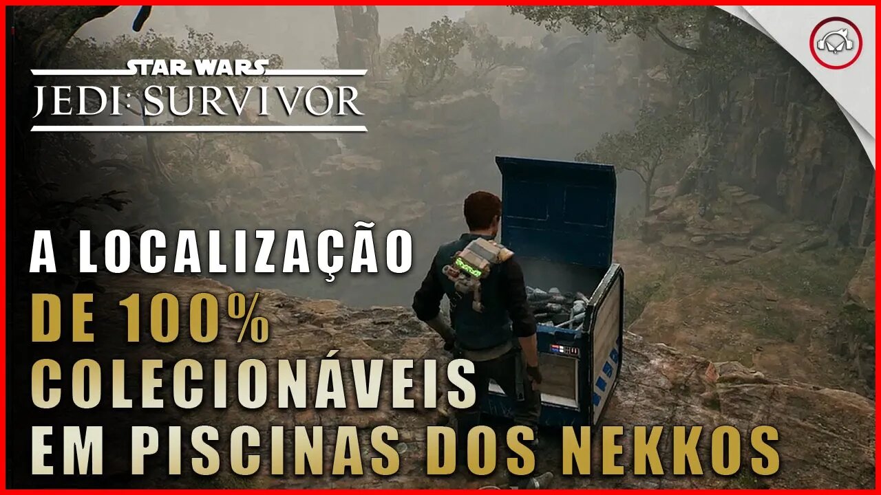 Star Wars Jedi Survivor, A localização de 100% todos os colecionáveis em Piscinas dos Nekkos