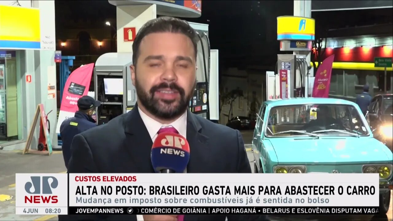 Mudança no ICMS dos combustíveis e alta no postos já são sentidas pelo brasileiro