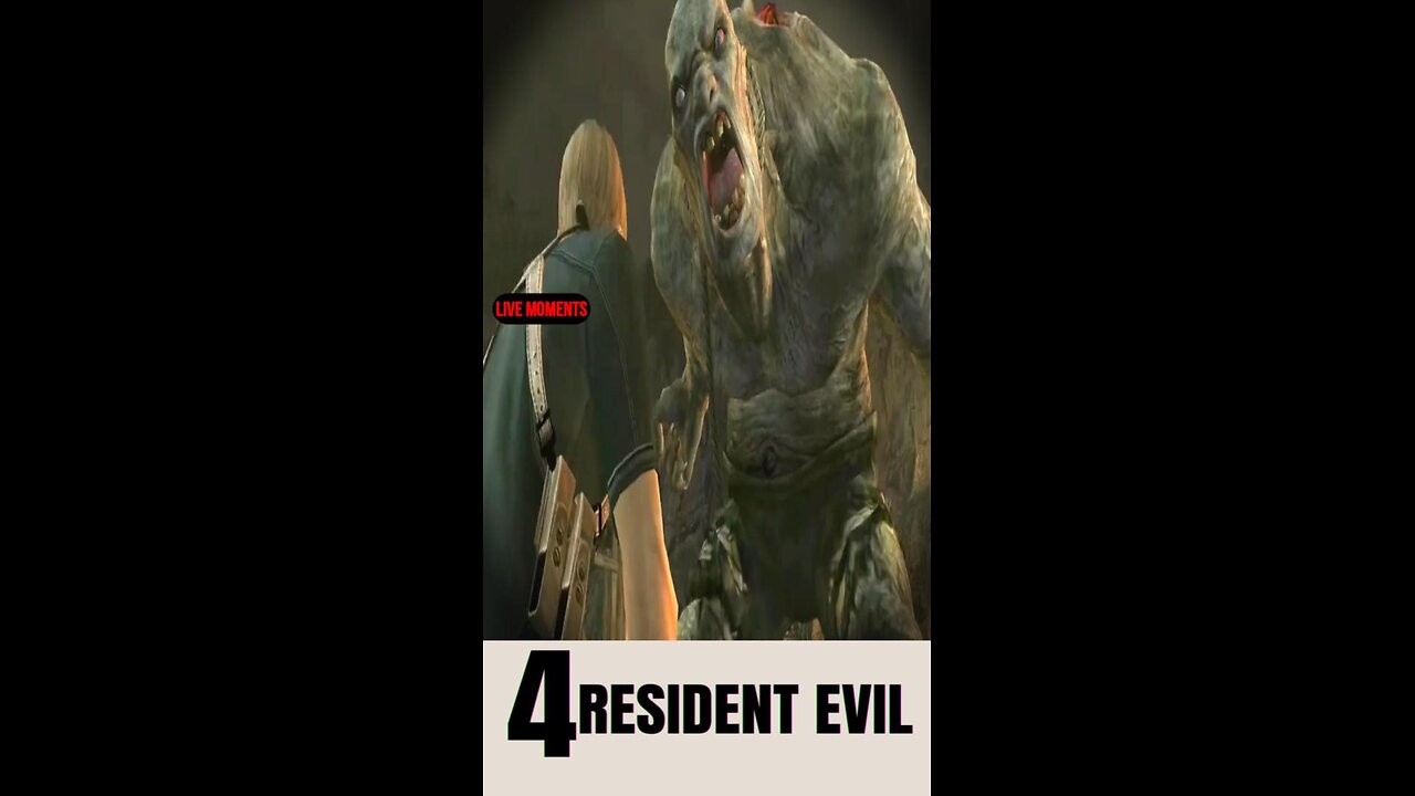 THE MOST TERRIFYING BOSS EVER! - El Gigante - Resident Evil 4 Live Encounters #bossbattle #shorts