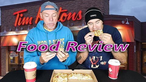 Chicken Parmesan Pizza By Tim Hortons Food Review