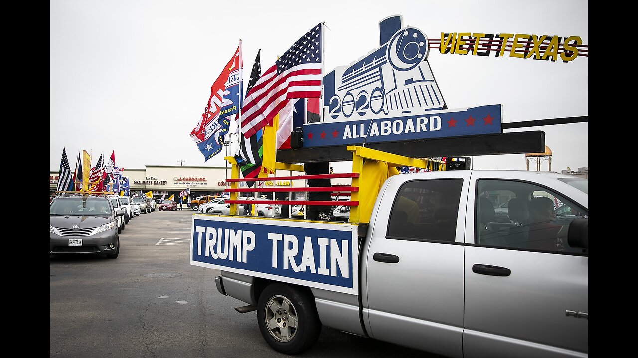 'Trump Train' Texas highway confrontation