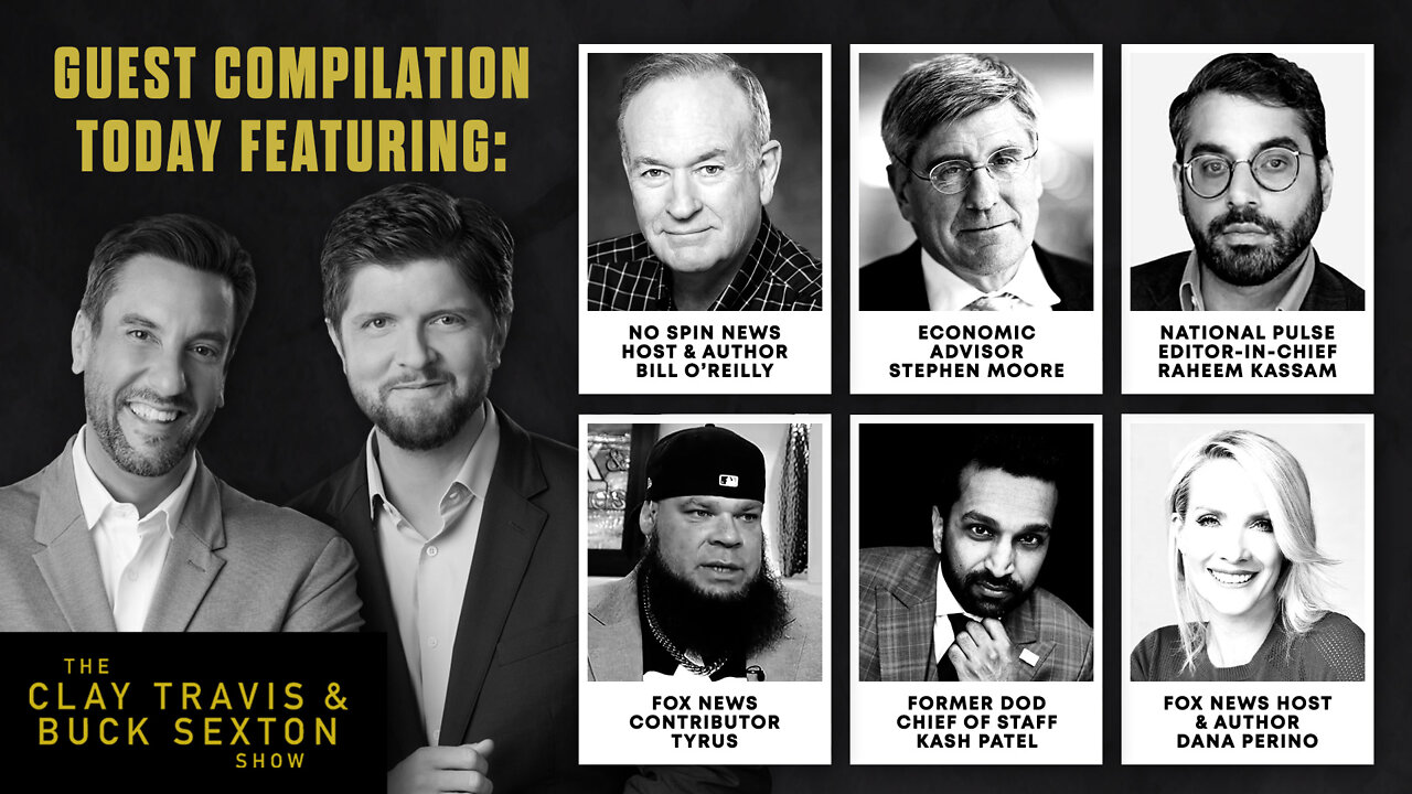 C&B Guests: Bill O’Reilly, Stephen Moore, Raheem Kassam, Tyrus, Kash Patel, and Dana Perino