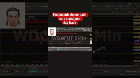 Fechamento do mercado com operações day trade #shorts #mufasa #daytrade