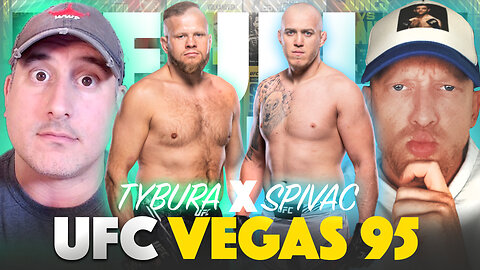 UFC Vegas 95: Tybura vs. Spivac 2 FULL CARD Predictions, Bets & DraftKings