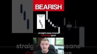 Bearish Three Black Crows Candlestick Chart Pattern