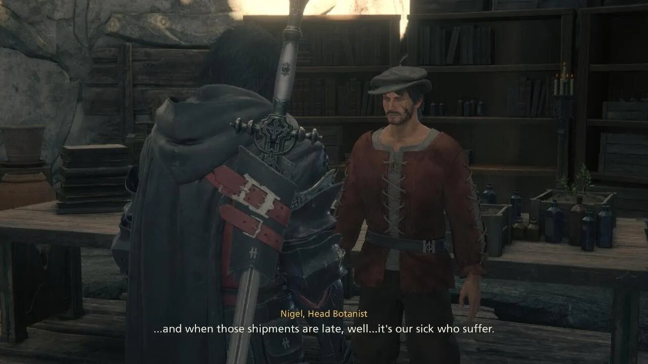 The root of the problem - Side Quest - Unlocks potion improvement - FINAL FANTASY XVI
