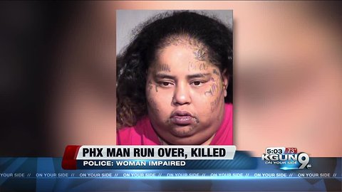 Woman arrested after man fatally run over by car in Phoenix