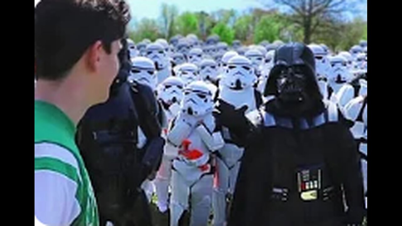 Walking Up To Random People With 100 StormTroopers