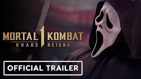 Mortal Kombat 1: Khaos Reigns - Official Ghostface Gameplay Trailer