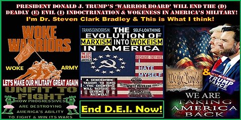 PRESIDENT TRUMP’S ‘WARRIOR BOARD’ WILL END WOKENESS IN AMERICA'S MILITARY!