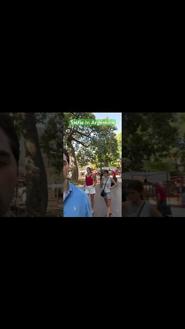 Selfie In Buenos Aires, Argentina #shorts