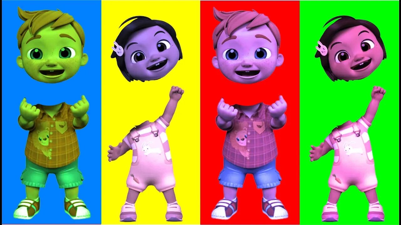 COCOMELON | Match the Head | Video for kids #008