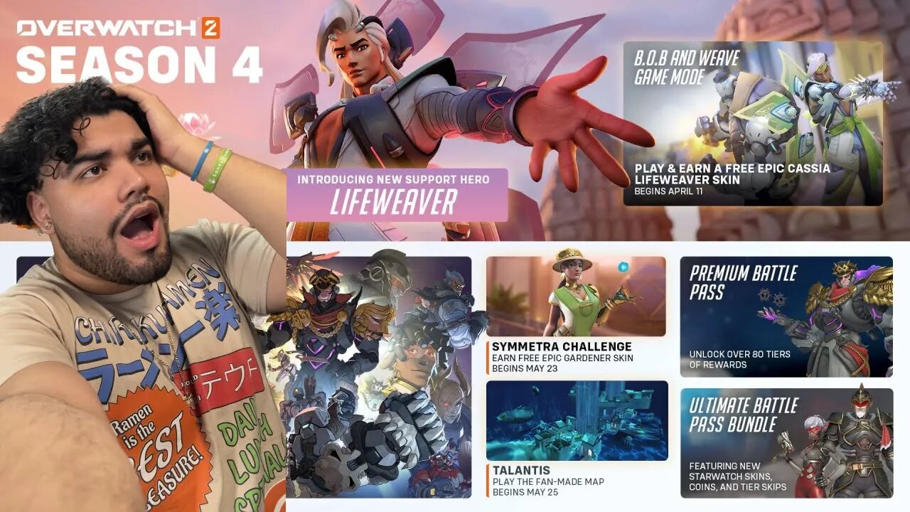 The New SZN #reaction #overwatch2