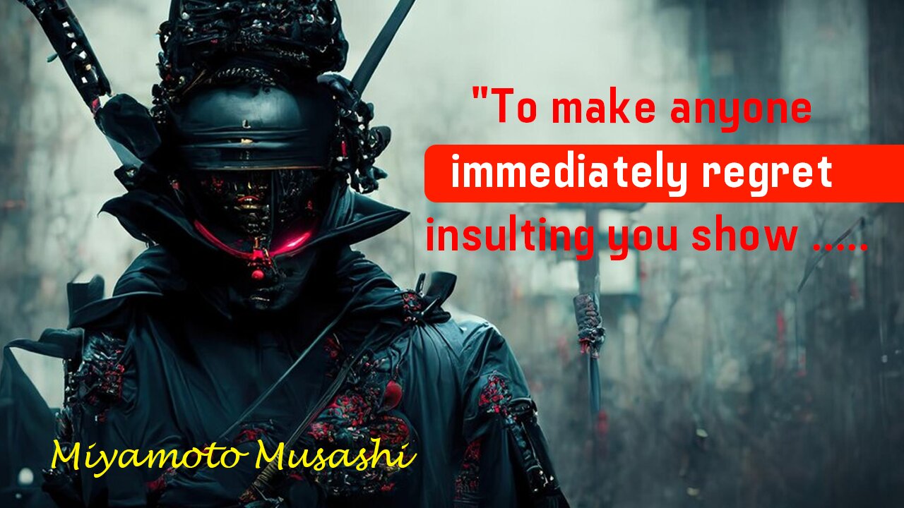 Miyamoto Musashi's Quotes to Strengthen Weak Character — Wisdom of Lonely Samurai