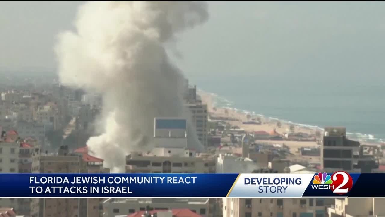 Florida's Jewish community reacts to attack in Israel