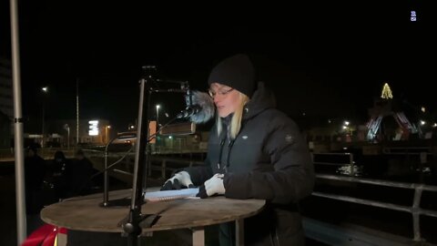 Wolgast - Stefan kündigt Redebeitrag von Maria an 22.11.2022